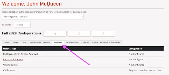 Add Custom Instructions to the CV/Resume Page | Office of Graduate ...