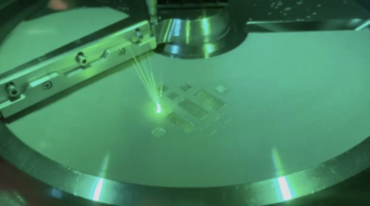 Writing Metal with Light